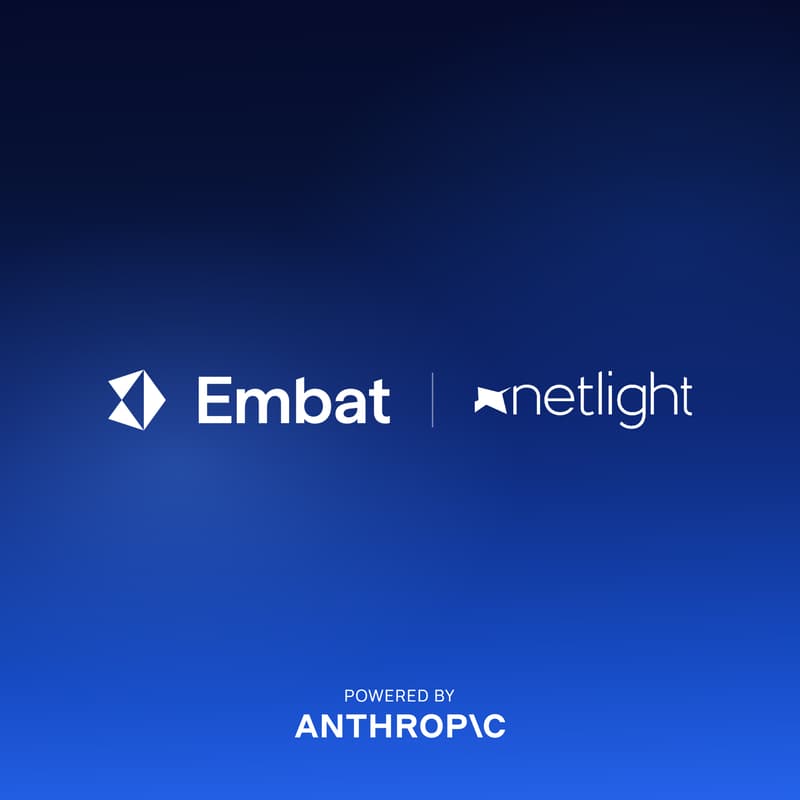 Cover Image for AI Builders Night by Embat & Netlight. Powered by Anthropic.