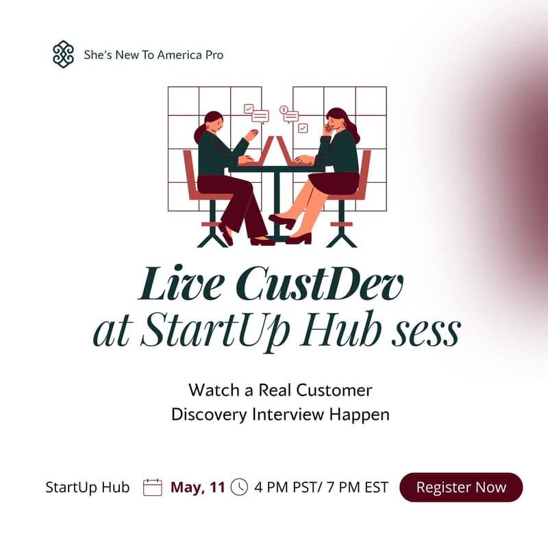 Cover Image for Live CustDev: Watch a Real Customer Discovery Interview Happen