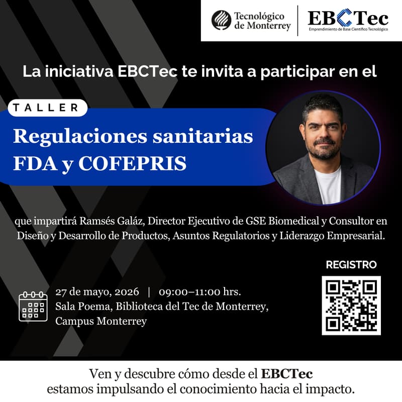 Cover Image for Taller Regulaciones sanitarias FDA y COFEPRIS