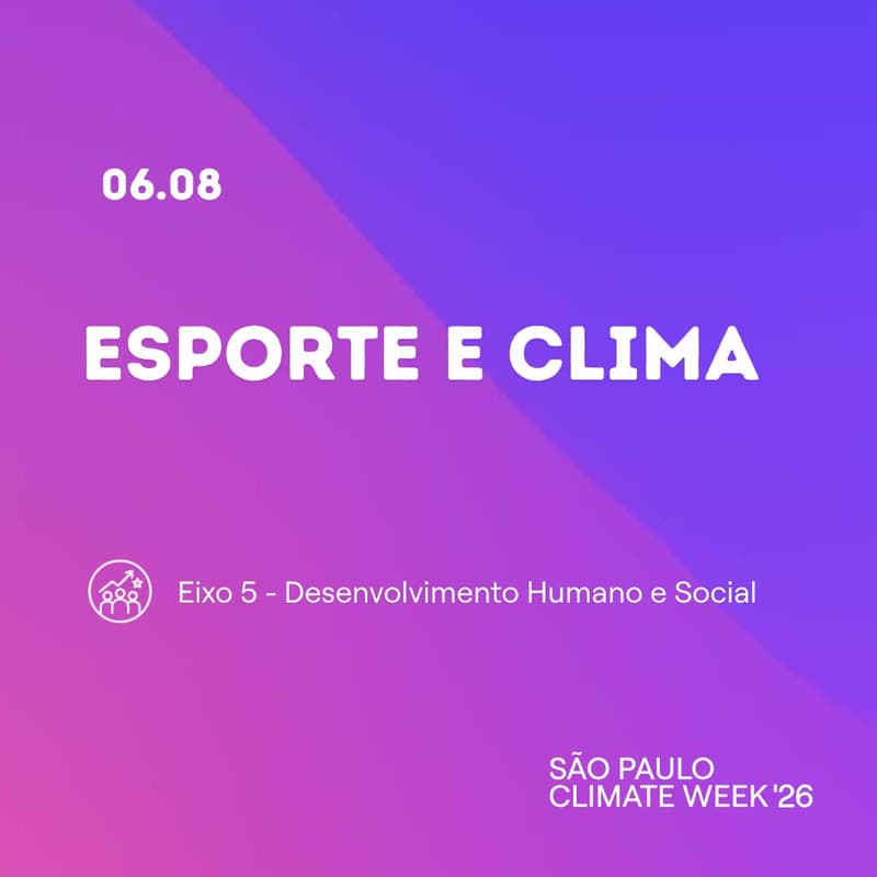 Cover Image for Esporte e Clima