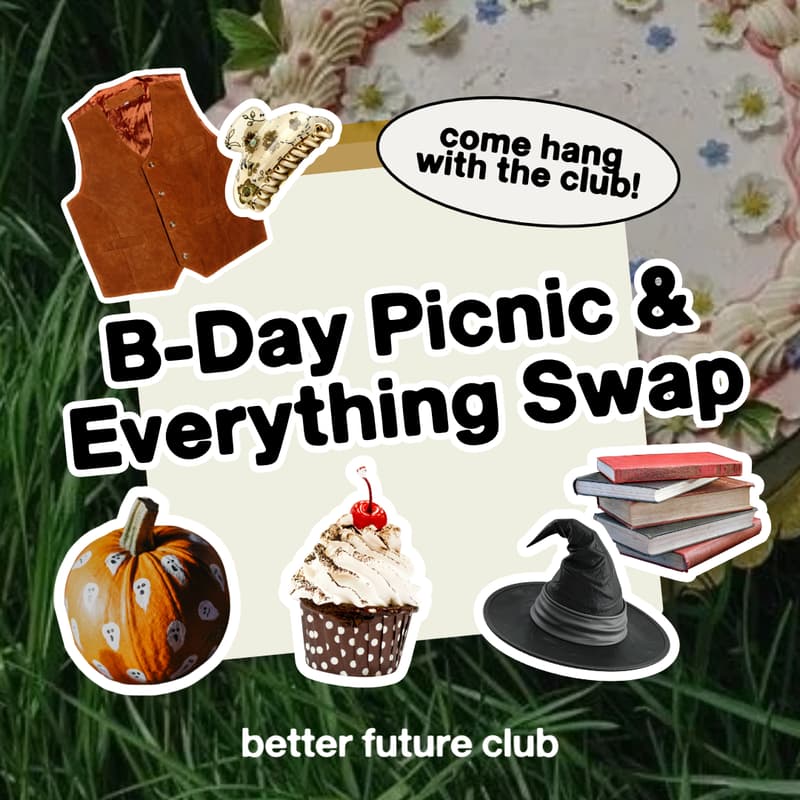 Cover Image for BFC Turns 2! 🌻 Birthday Picnic + Everything Swap