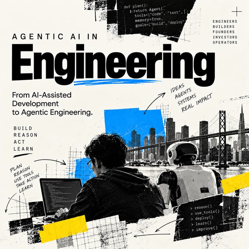 Cover Image for AGENTIC AI IN ENGINEERING: From AI-Assisted Development → Agentic Engineering