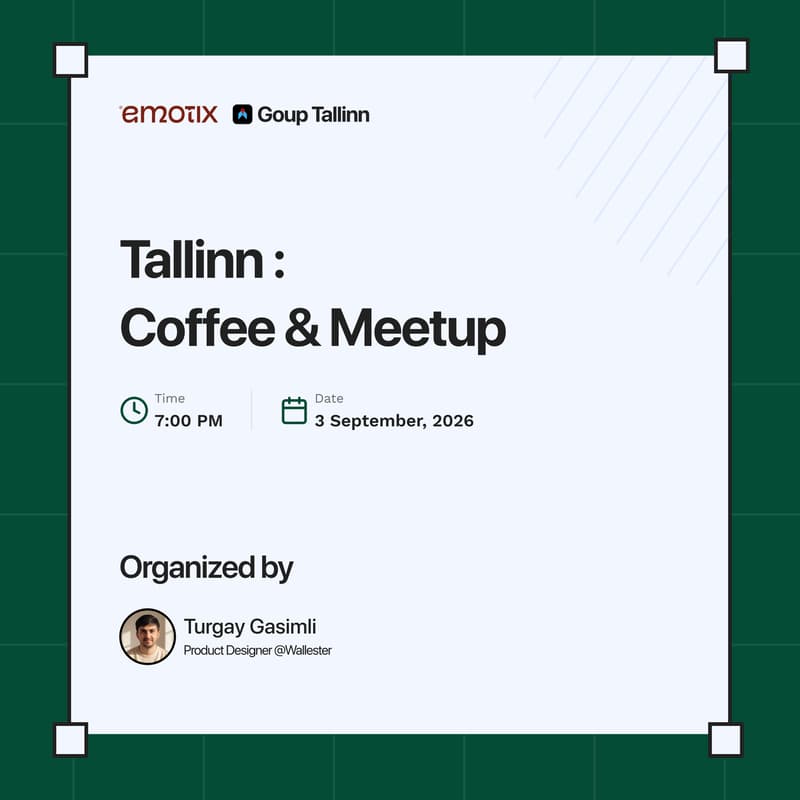 Cover Image for #4 CoffeeMeet Tallinn