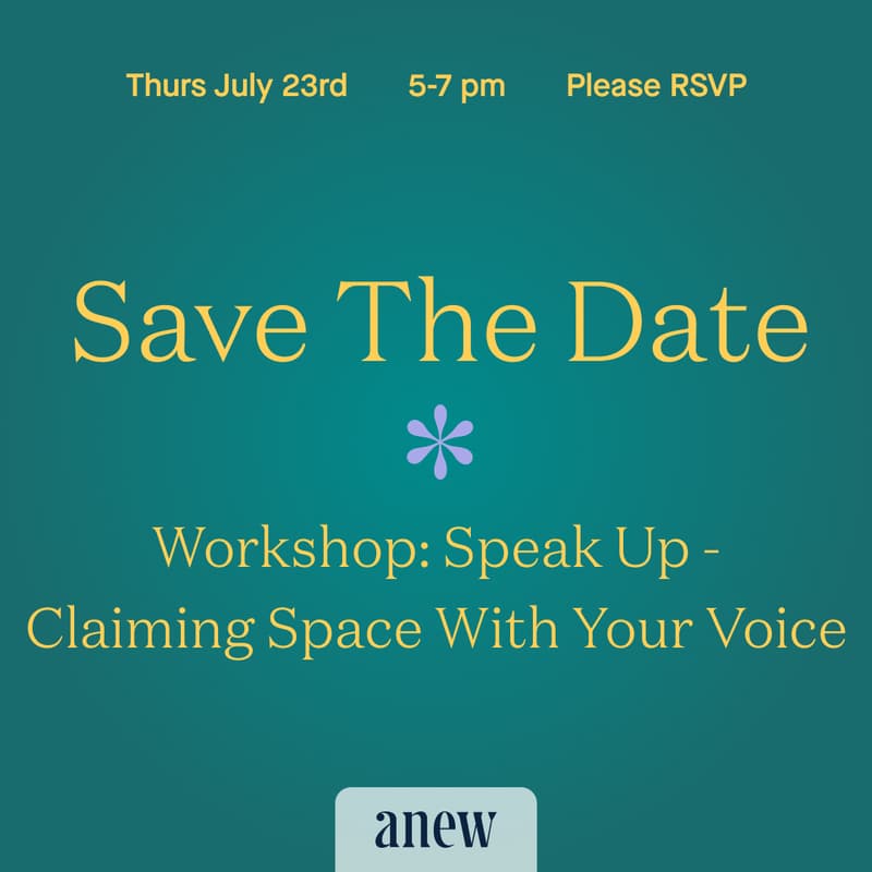 Cover Image for Workshop: Speak Up - Claiming Space With Your Voice