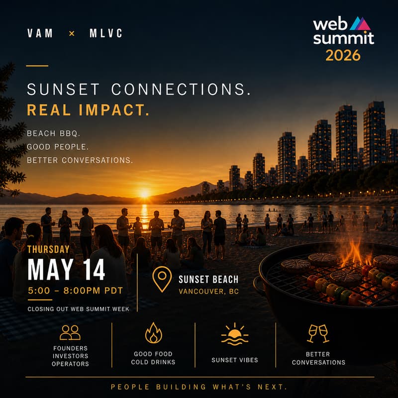 Cover Image for Web Summit 2026 Investor/Founder - Final Wrap-up & Social Mixer with Beach BBQ