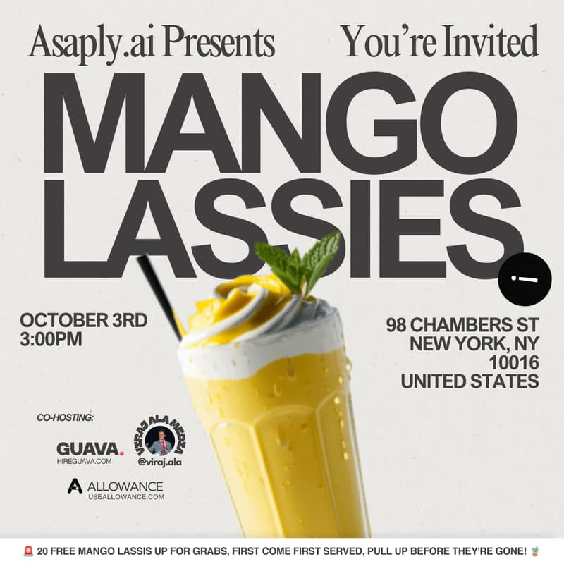 Cover Image for Asaply Bites: Coworking, Networking & Good Food