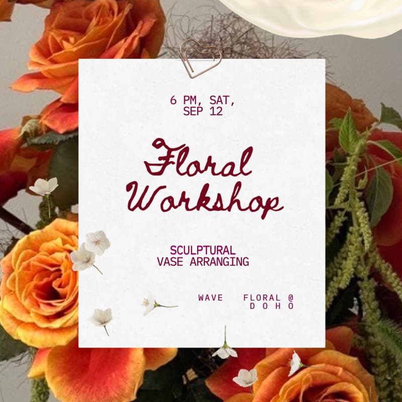 Cover Image for Modern & Sculptural Floral Arranging for Beginners