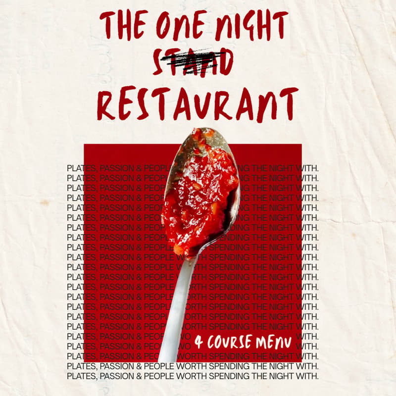 Cover Image for One Night Restaraunt Pop-Up