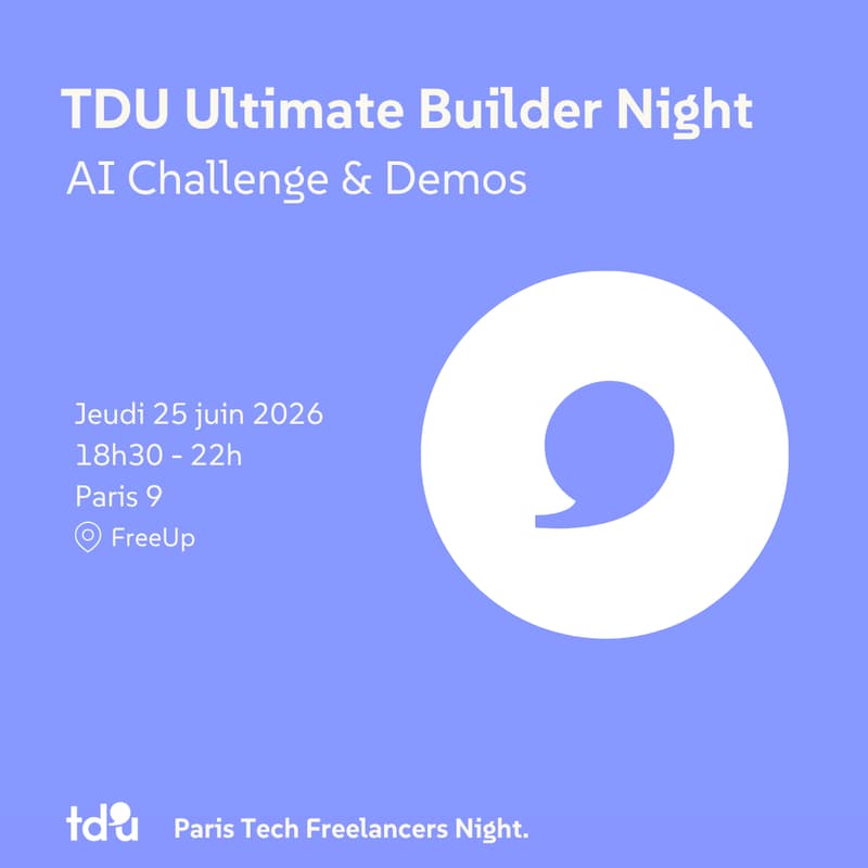 Cover Image for TDU Ultimate Builder Night: The AI Challenge & Demos