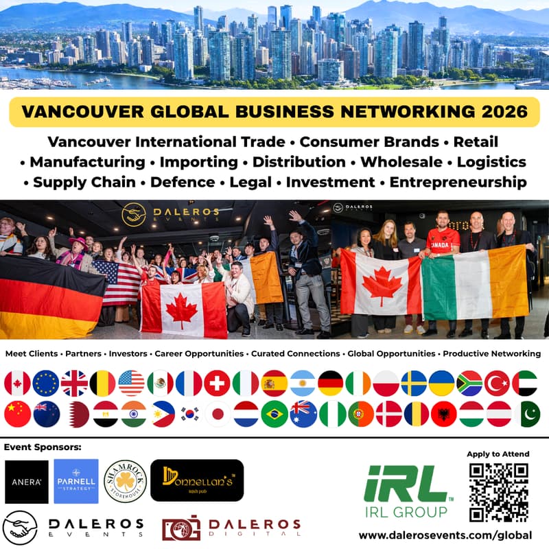 Cover Image for 🇨🇦🤝🌎 International Trade • Consumer Brands • Retail • Manufacturing • Importing • Distribution • Wholesale • Logistics • Supply Chain