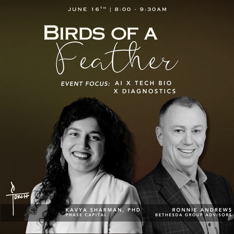 Cover Image for AI x Tech Bio x Diagnostics: Fireside with Ronnie Andrews & Kavya Sharman
