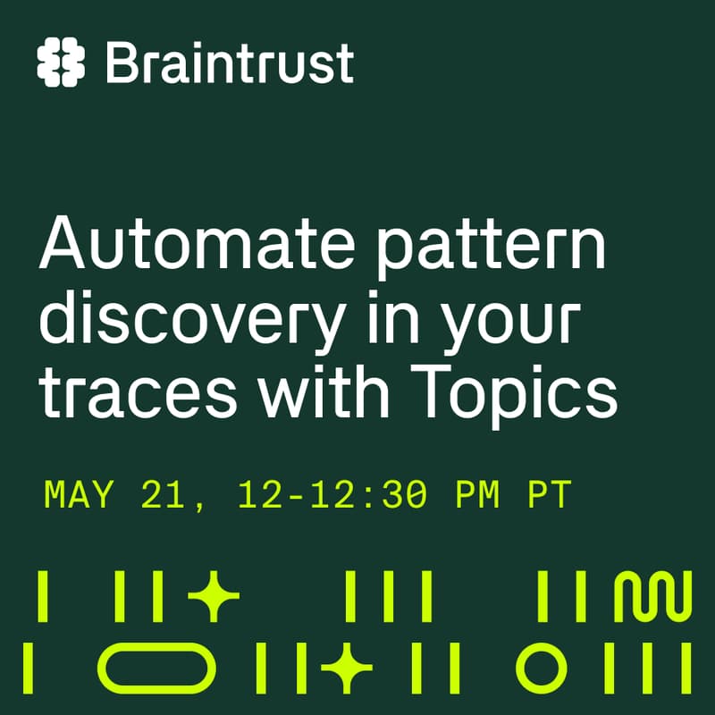 Cover Image for Automate pattern discovery in your traces with Topics