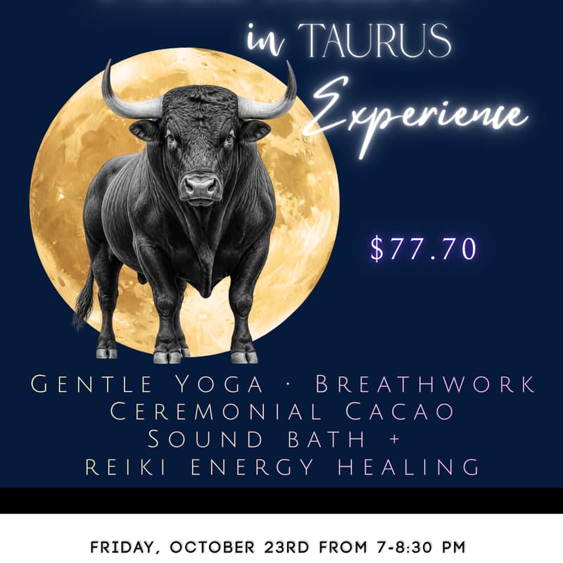 Cover Image for Full Moon in Taurus Experience