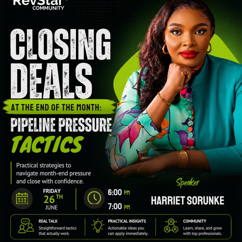 Cover Image for Closing Deals at the End of the Month: Pipeline Pressure Tactics