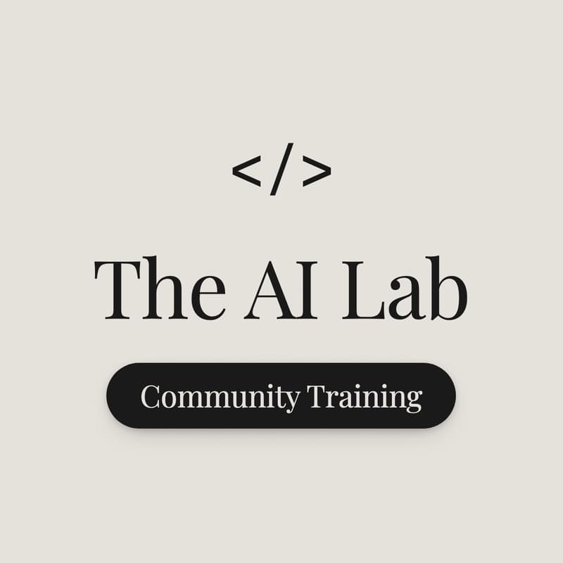 Cover Image for AI Lab June Community Training 101