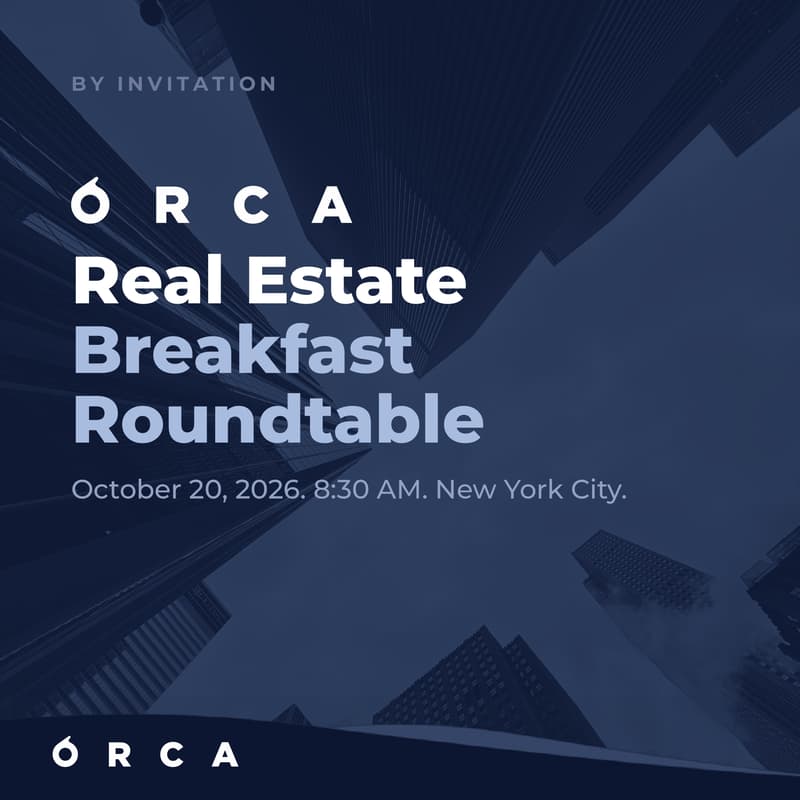 Cover Image for ORCA Real Estate Breakfast Roundtable