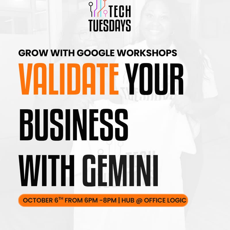 Cover Image for Tech Tuesdays: Validate Your Business with Gemini