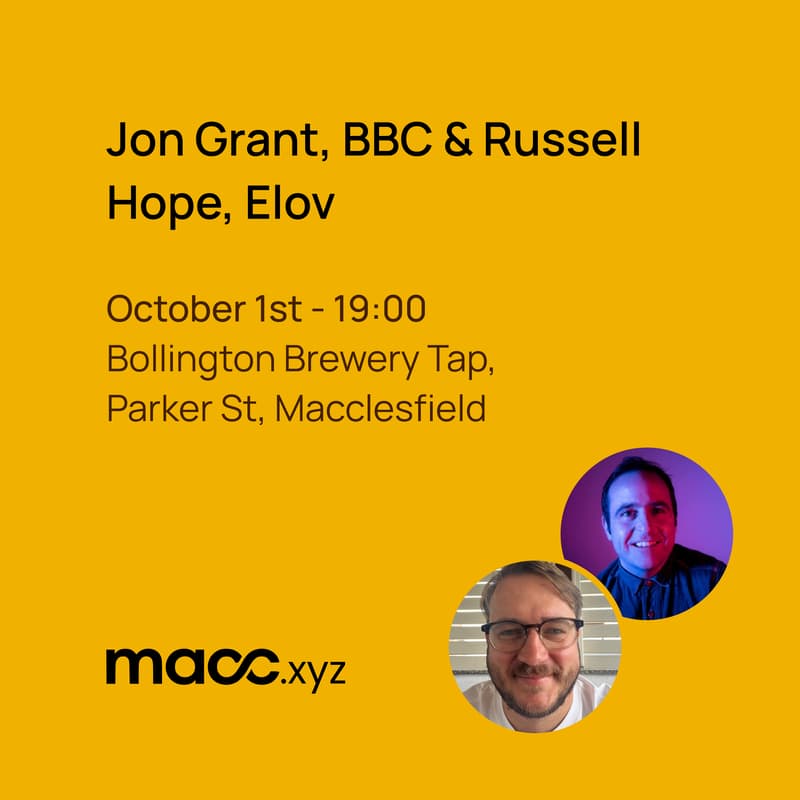 Cover Image for Macc October Meetup: BBC Internal Venturing & Tech Sales