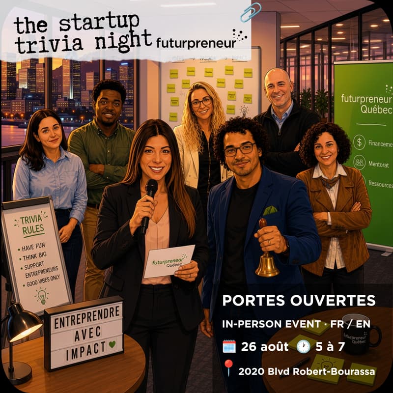 Cover Image for Portes ouvertes | The startup trivia night.