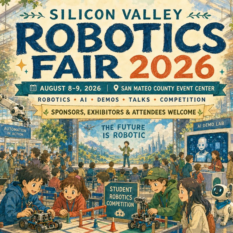 Cover Image for Silicon Valley Robotics Fair 2026