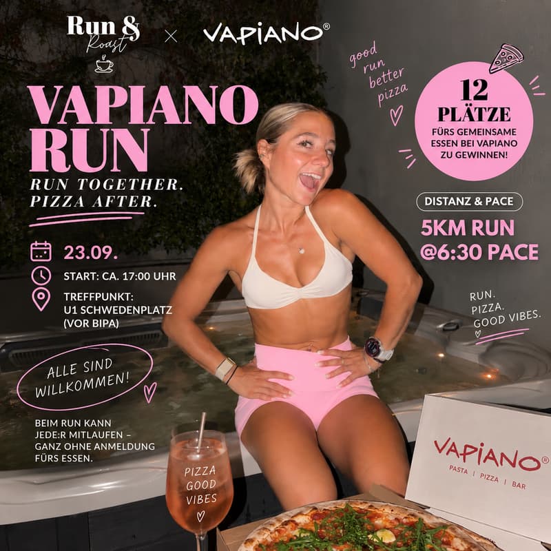Cover Image for Vapiano run | 23.09 17:00