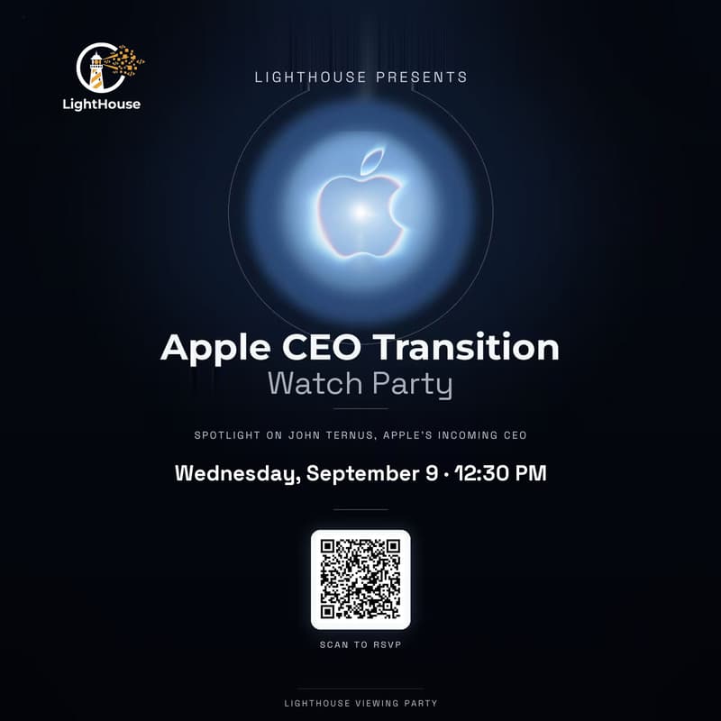 Cover Image for Apple CEO Transition: Watch Party