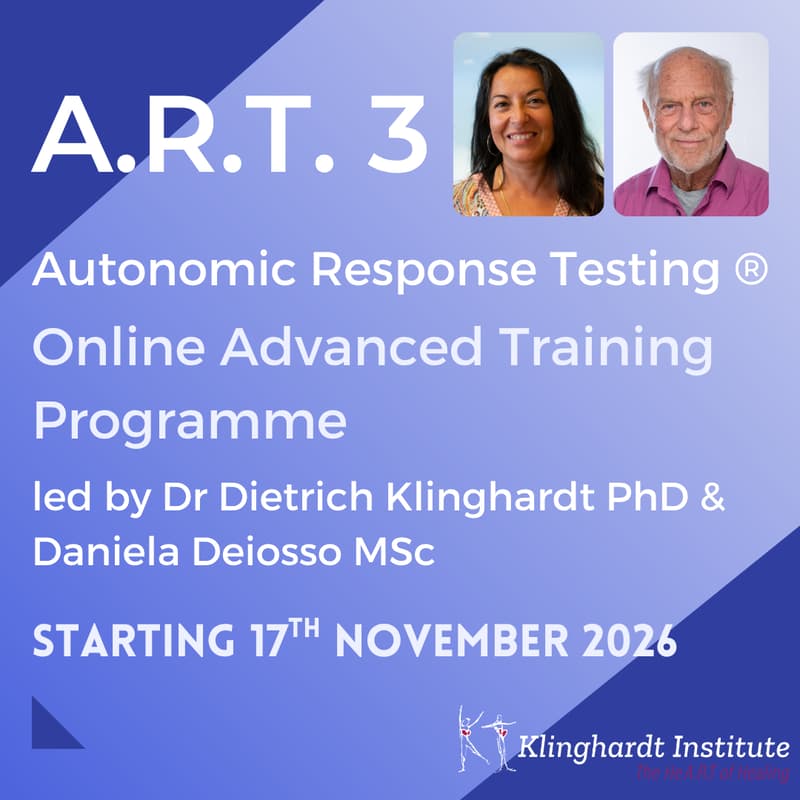 Cover Image for A.R.T.® 3 Advanced Online Programme - November 2026