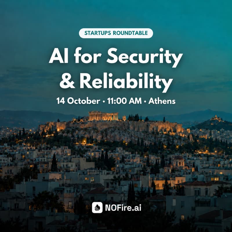 Cover Image for AI for Security & Reliability: Startups Roundtable