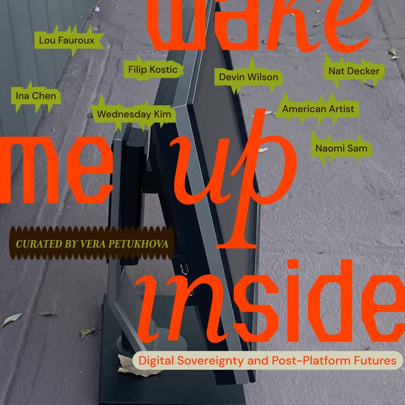 Cover Image for Rip Space x Supercollider: Opening Reception: Wake Me Up Inside