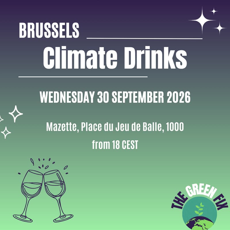 Cover Image for Brussels Climate Drinks: September edition