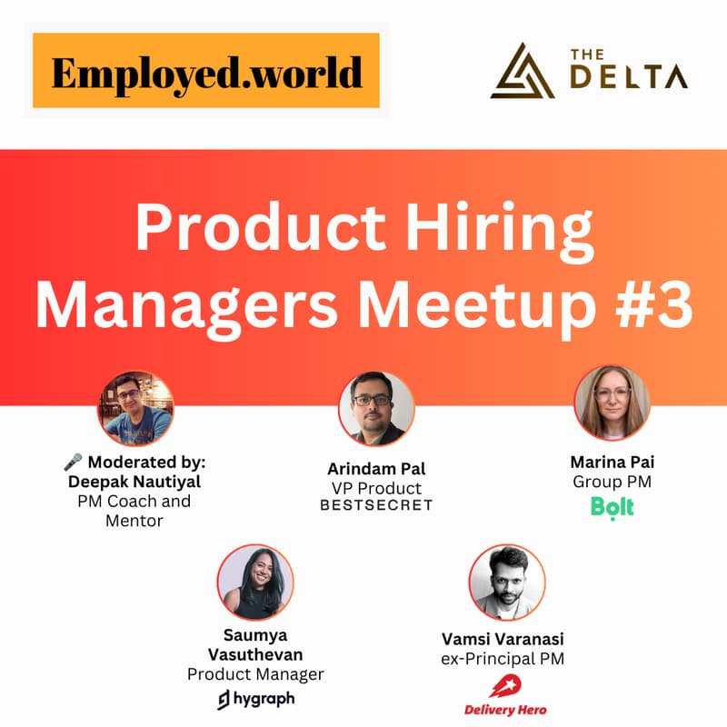 Cover Image for Product Hiring Managers Meetup #2