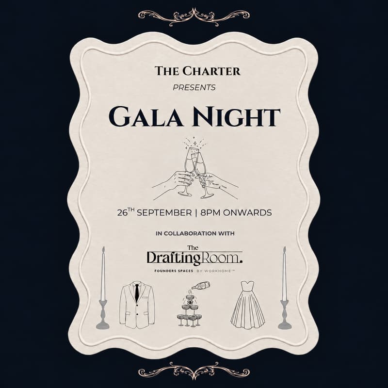Cover Image for The Charter x The Drafting Room Presents: The Gala Night
