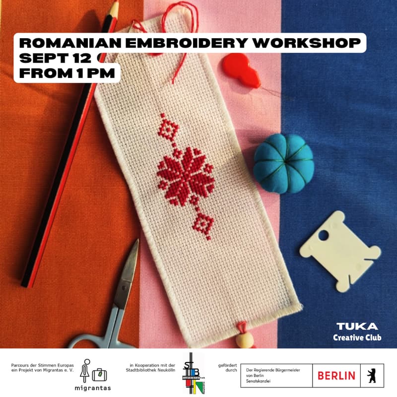 Cover Image for Romanian Embroidery Workshop