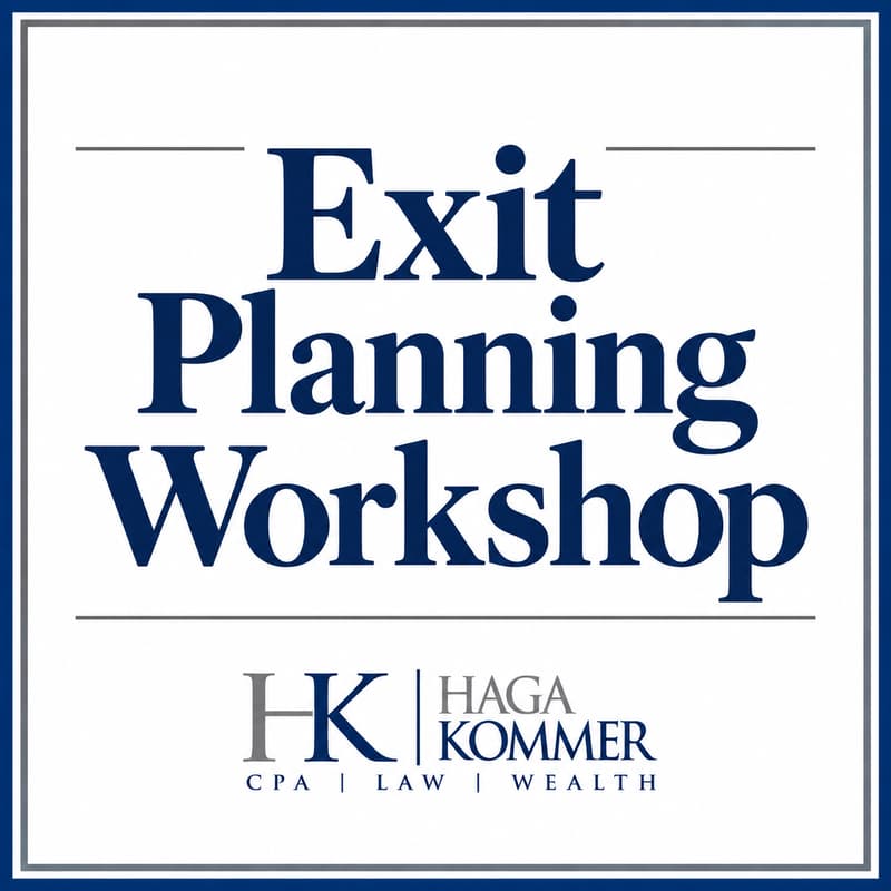 Cover Image for Exit Planning Workshop