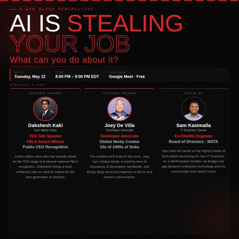 Cover Image for AI Is Stealing Your Job — What can you do about it ? A Gen Alpha Perspective