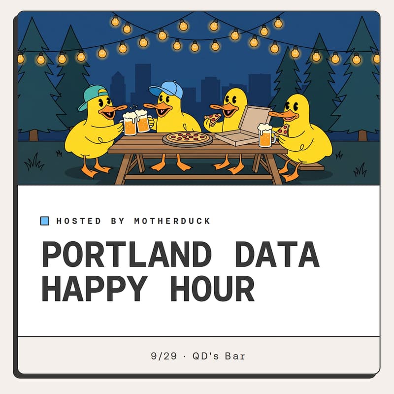 Cover Image for Portland Data Community Happy Hour