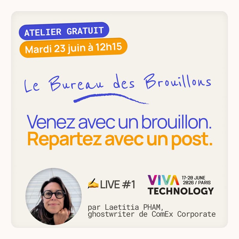 Cover Image for Le Bureau des Brouillons - Spécial VivaTech