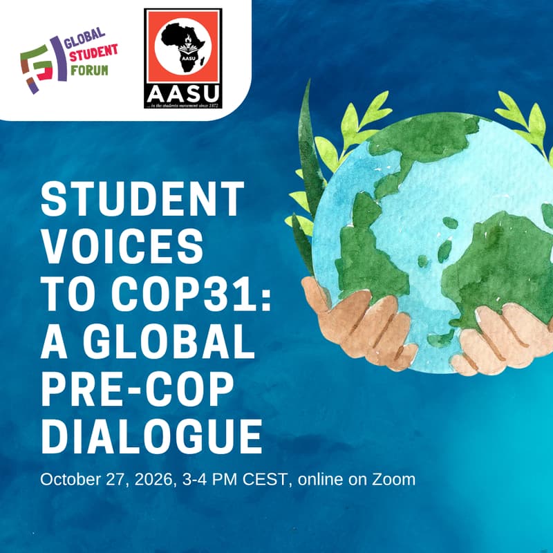 Cover Image for STUDENT VOICES TO COP: A GLOBAL PRE-COP DIALOGUE
