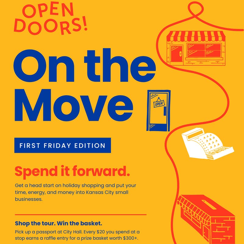 Cover Image for Open Doors- On The Move Shopping Tour