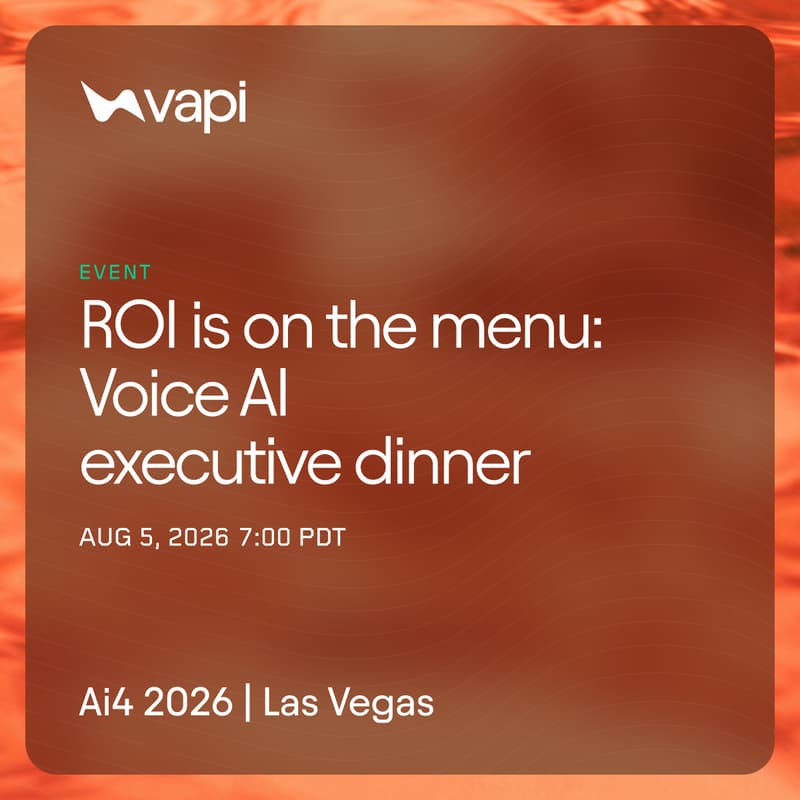 Cover Image for ROI is on the menu: a voice AI executive dinner