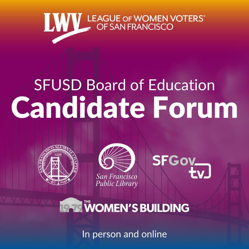 Cover Image for SFUSD Board of Education Candidate Forum
