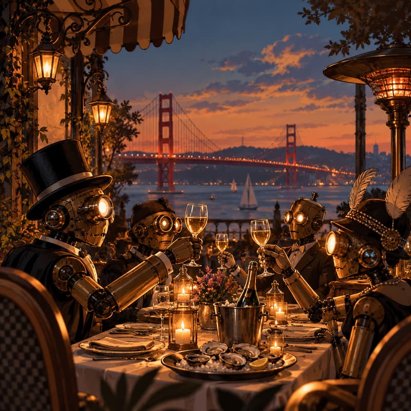 Cover Image for Robot Wave Founder Dinner