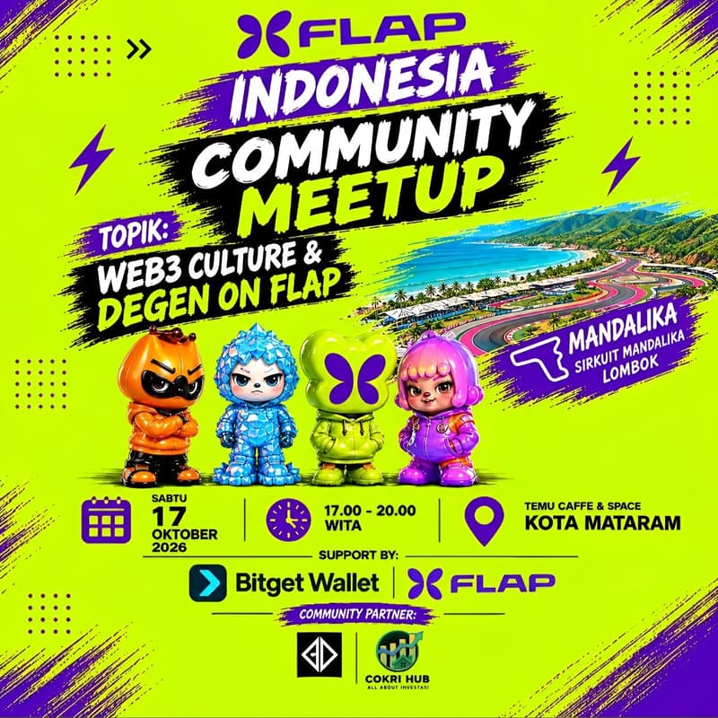 Cover Image for Flap Community Meetup Lombok
