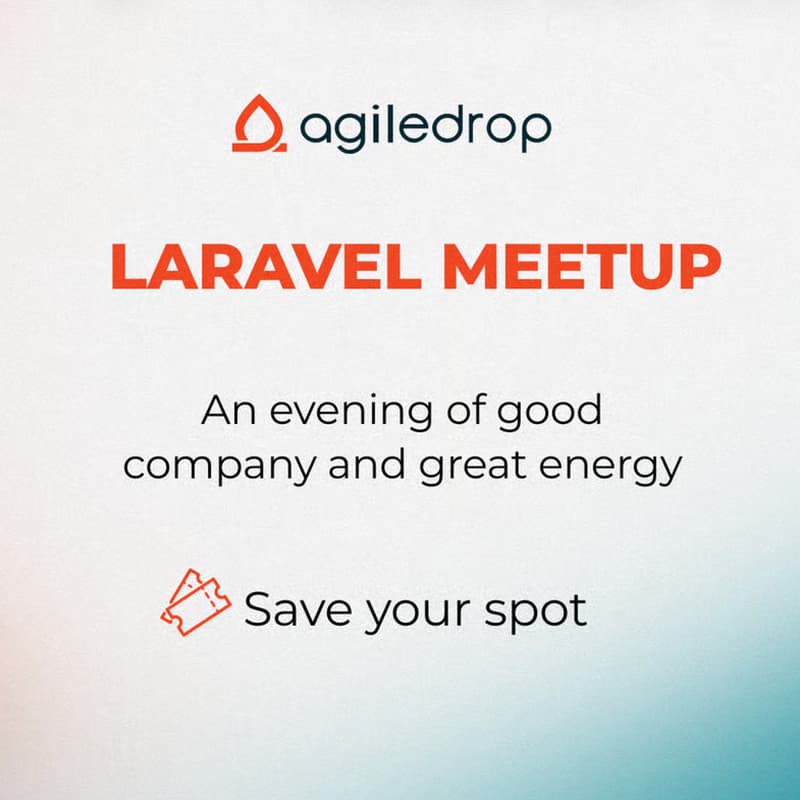 Cover Image for Laravel meetup @ Agiledrop