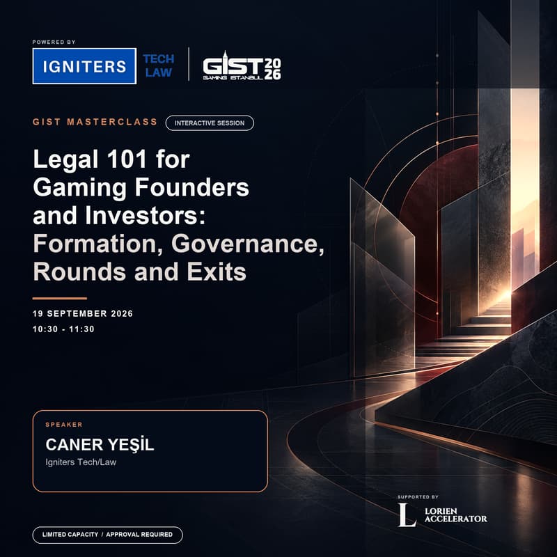 Cover Image for Legal 101 for Gaming Founders and Investors: Formation, Governance, Rounds and Exits