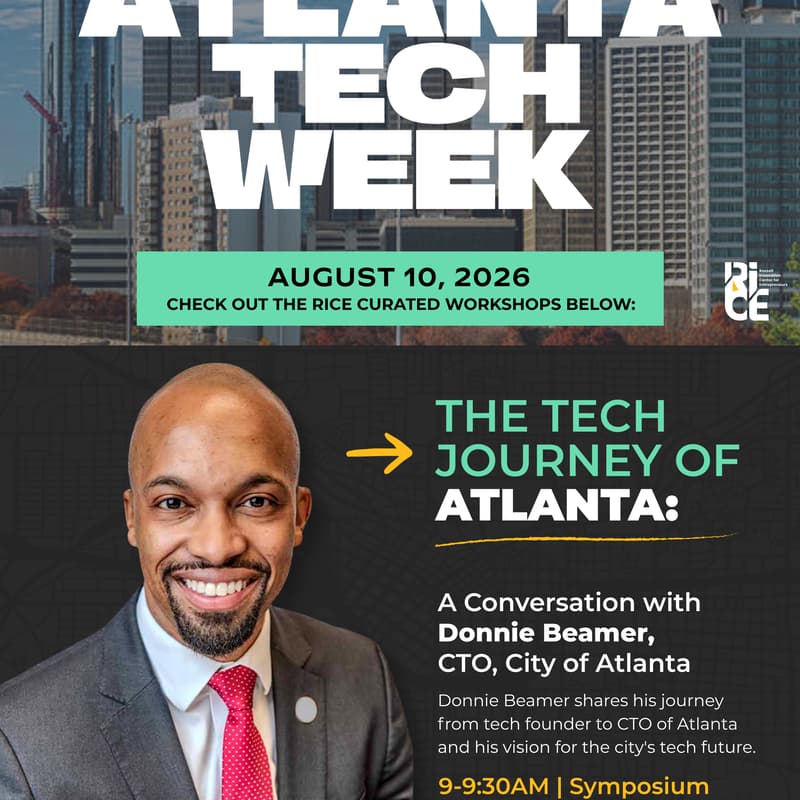 Cover Image for The Tech Journey of Atlanta: A Conversation with Donnie Beamer, CTO, City of Atlanta