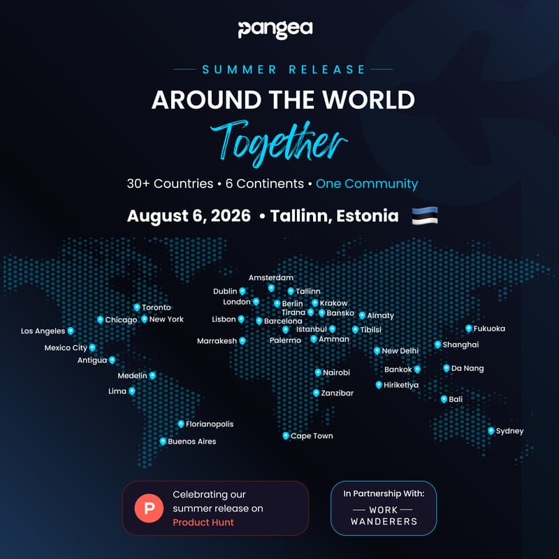 Cover Image for 🇪🇪 Tallinn (Estonia) - Pangea Product Hunt Launch