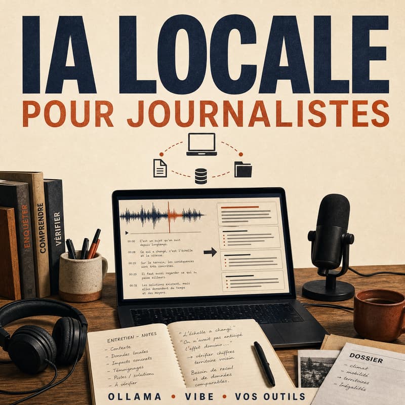 Cover Image for IA locale pour journalistes : outils, usage et démo