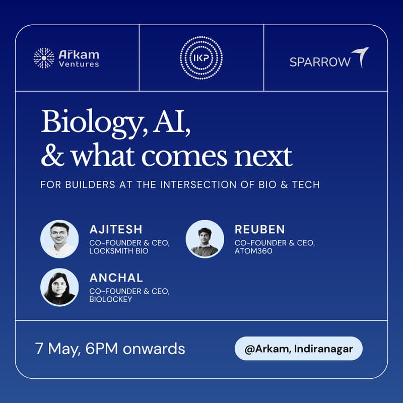 Cover Image for Biology, AI & what comes next: Founder Mixer