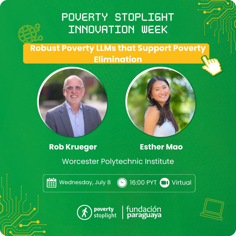 Cover Image for Robust Poverty LLMs that Support Poverty Elimination